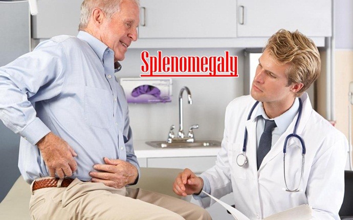 symptoms of low platelets - splenomegaly