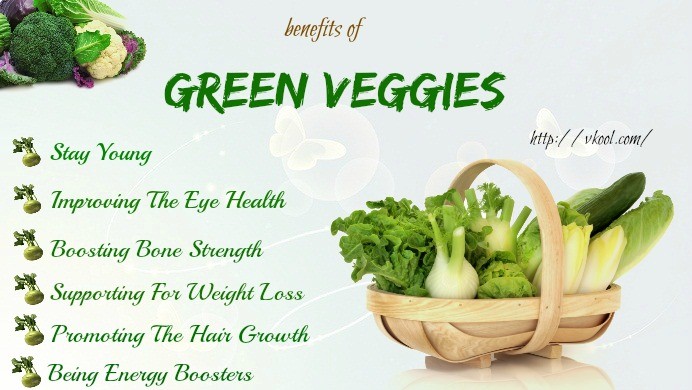 health benefits of green veggies