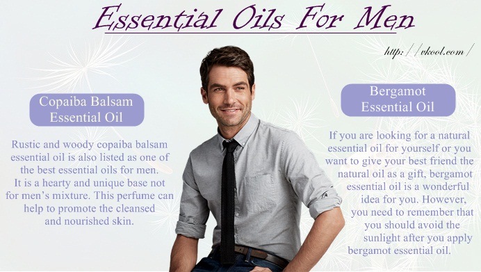 essential oils for men’s health