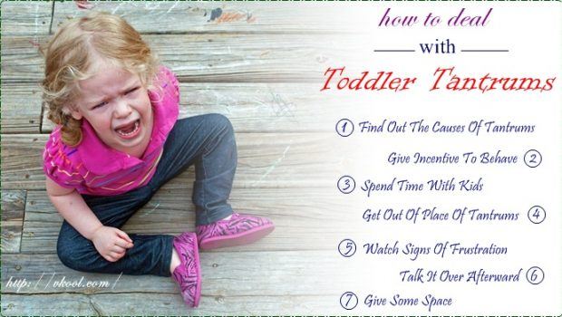 tips on how to deal with toddler tantrums