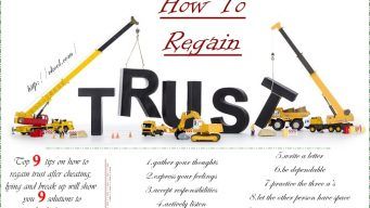 how to regain trust after cheating