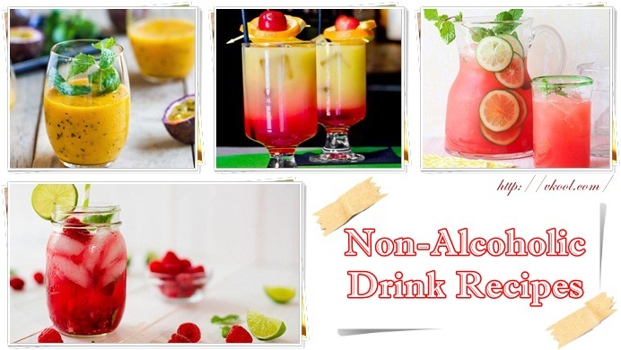 list of non-alcoholic drink recipes