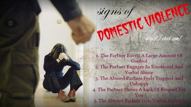 common signs of domestic violence