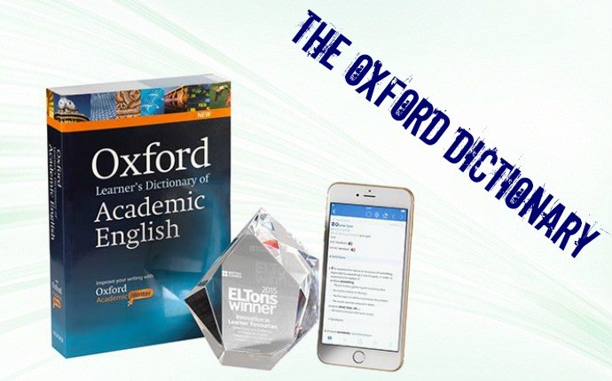 apps for students - the oxford dictionary