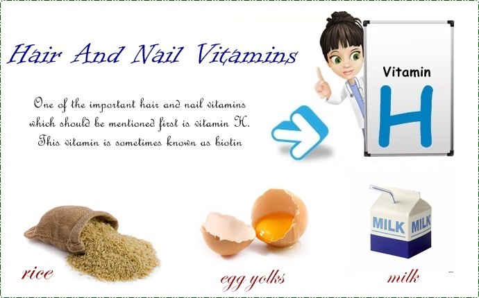 hair and nail vitamins - vitamin h