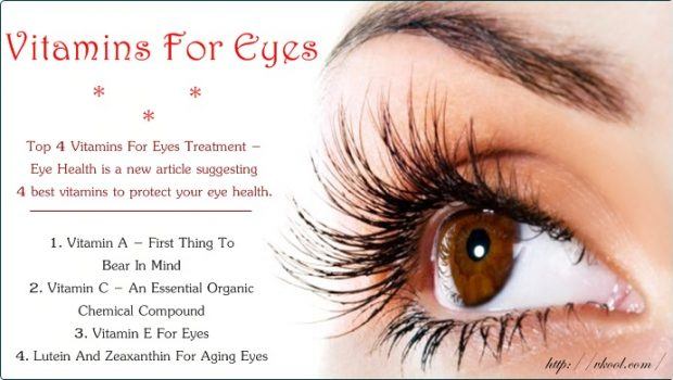 vitamins for eyes treatment