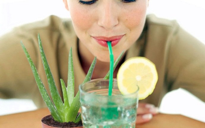 aloe vera for psoriasis - drinking fresh aloe vera juice