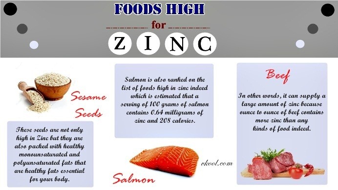 foods high in zinc for vegetarians