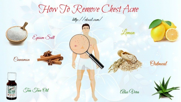 how to remove chest acne fast