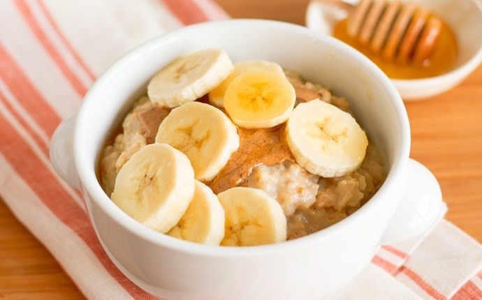 banana & nut oatmeal