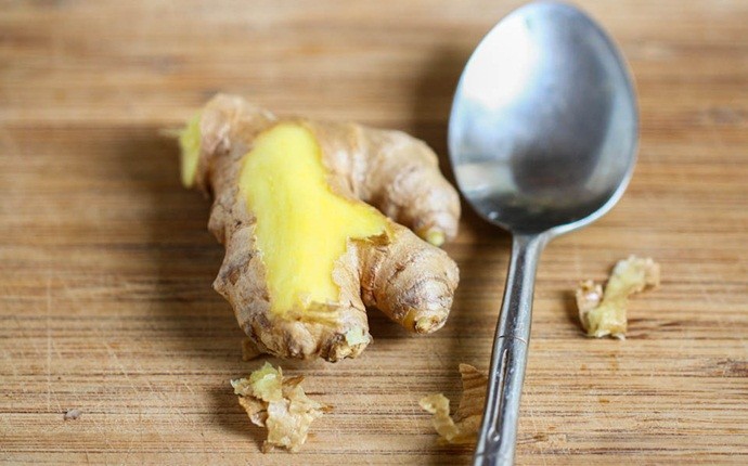 ginger for motion sickness - raw ginger root