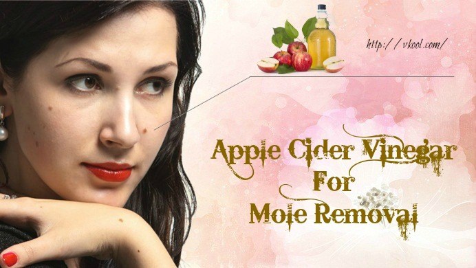 how to use apple cider vinegar for mole removal