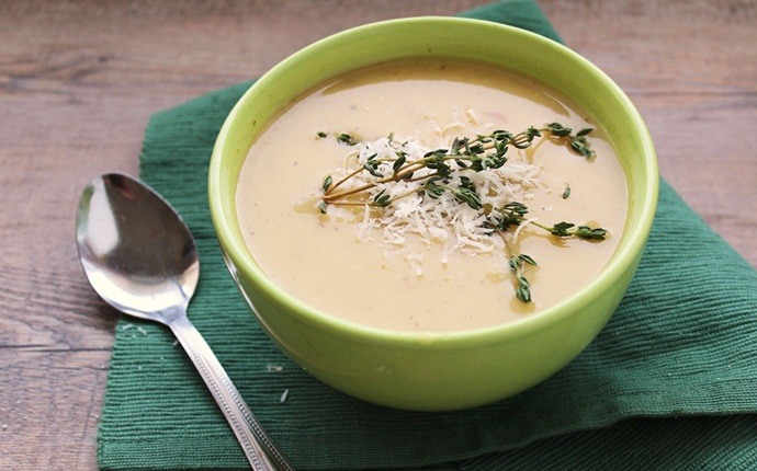 garlic for cold - garlic soup