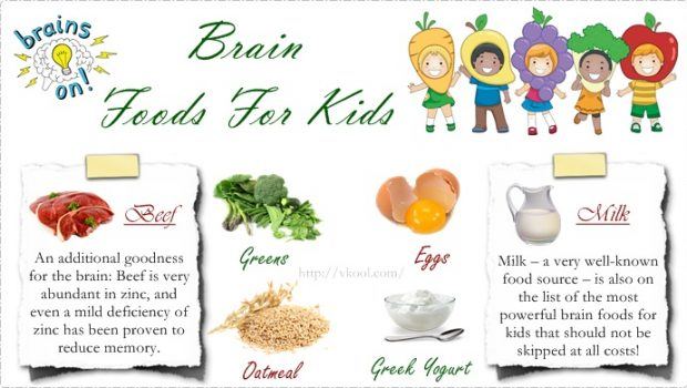 healthy brain foods for kids