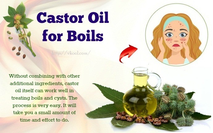 castor oil for boils - castor oil