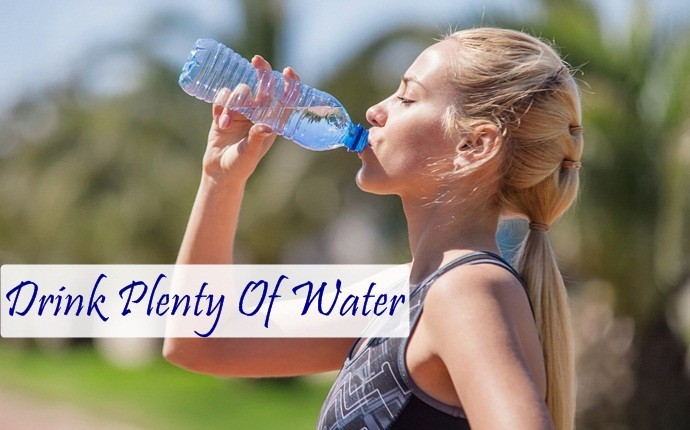 how to even skin tone - drink plenty of water