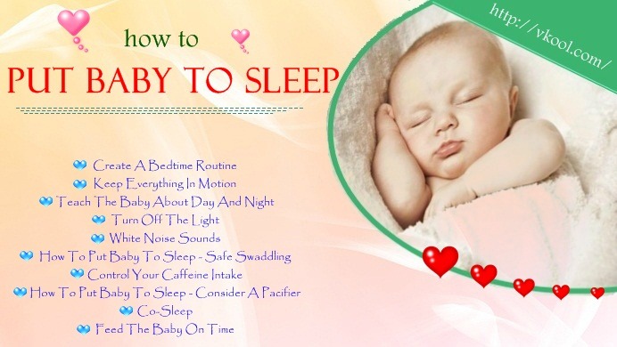 how to put baby to sleep without breastfeeding