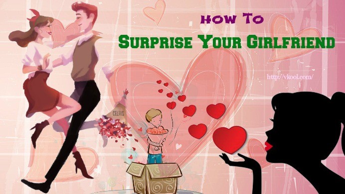 how to surprise your girlfriend at work