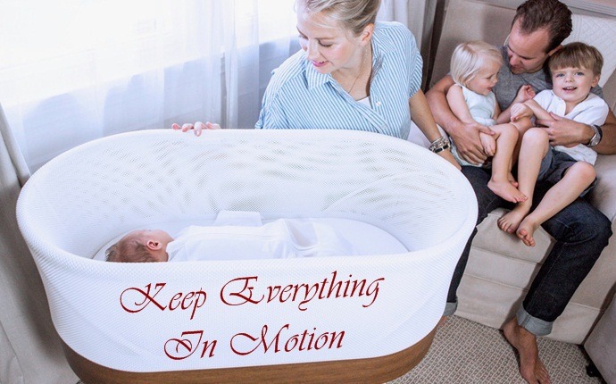 how to put baby to sleep - keep everything in motion