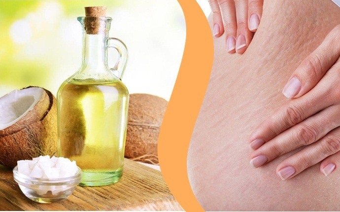 coconut oil for stretch marks - remove stretch marks with coconut oil salve