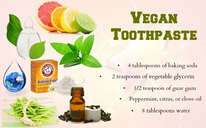 homemade natural toothpaste - vegan toothpaste