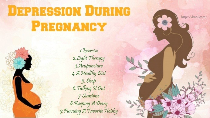 how to overcome depression during pregnancy