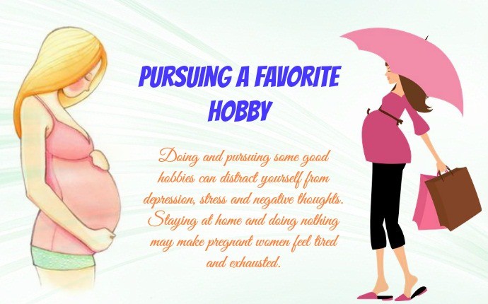 depression during pregnancy - pursuing a favorite hobby