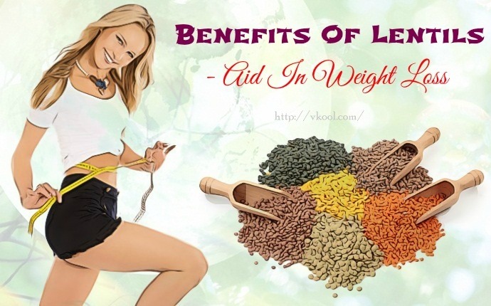 benefits of lentils - aid in weight loss