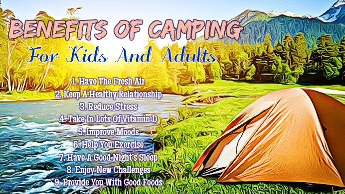 benefits of camping for kids