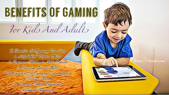 benefits of gaming for kids