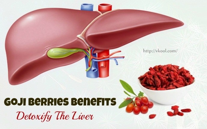 goji berries benefits - detoxify the liver