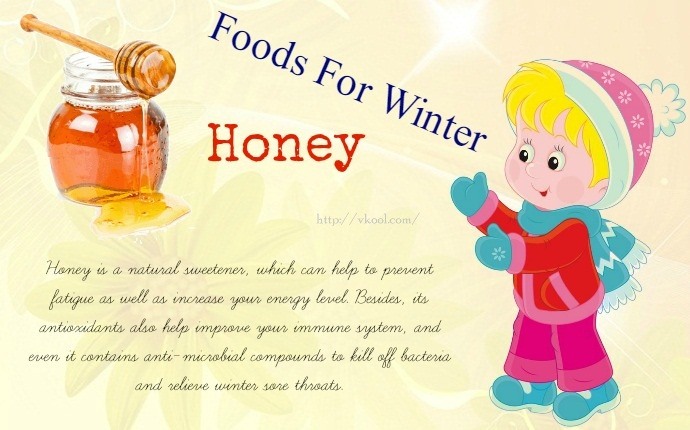 foods for winter - honey