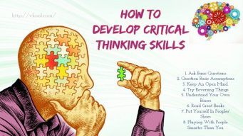 develop critical thinking skills