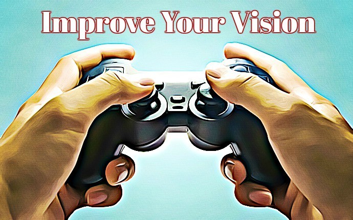 benefits of gaming - improve your vision