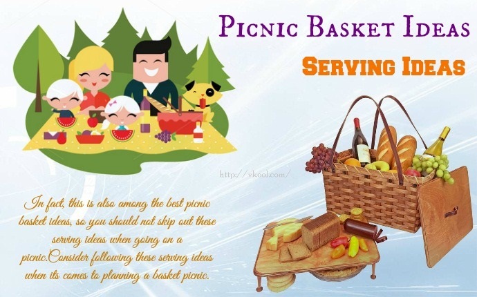 picnic basket ideas - serving ideas