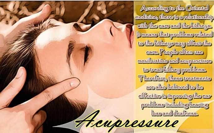 home remedies for hearing loss - acupressure