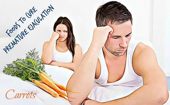foods to cure premature ejaculation - carrots
