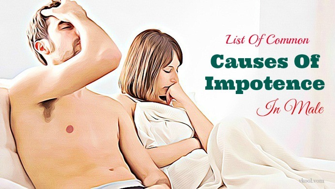 common causes of impotence