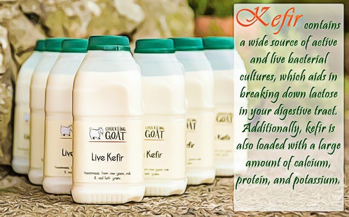 home remedies for lactose intolerance - kefir