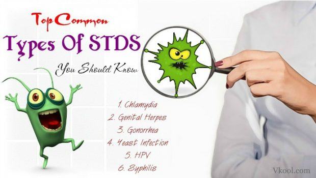 types of stds for females