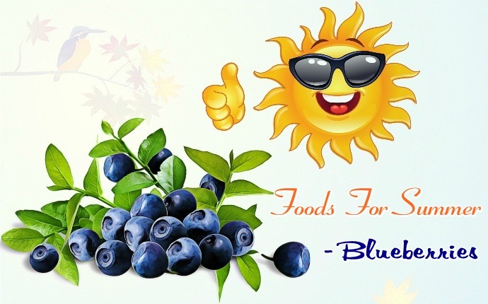 foods for summer - blueberries