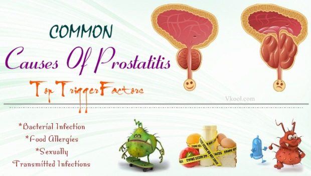 common causes of prostatitis