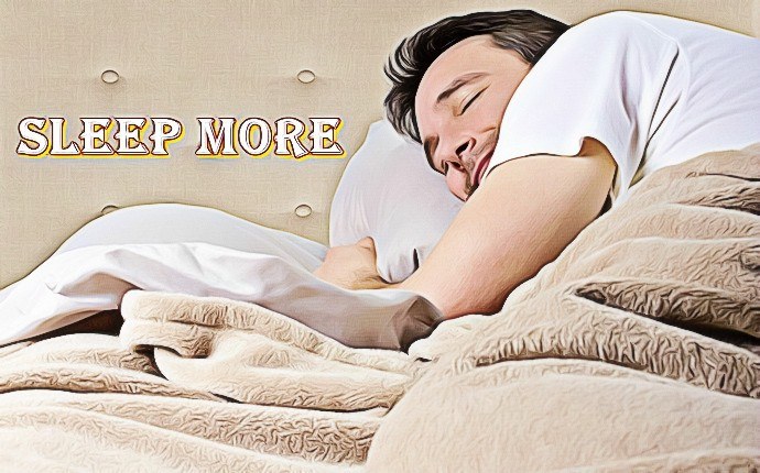 ways to be happy - sleep more
