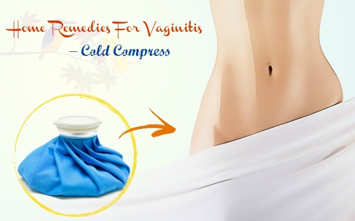 home remedies for vaginitis - cold compress