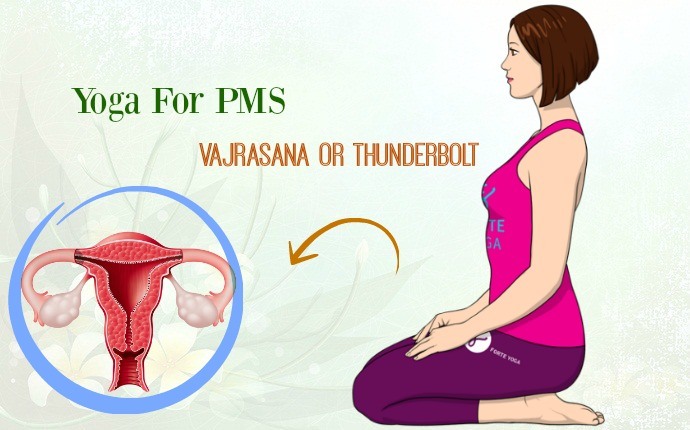 yoga for pms - vajrasana or thunderbolt